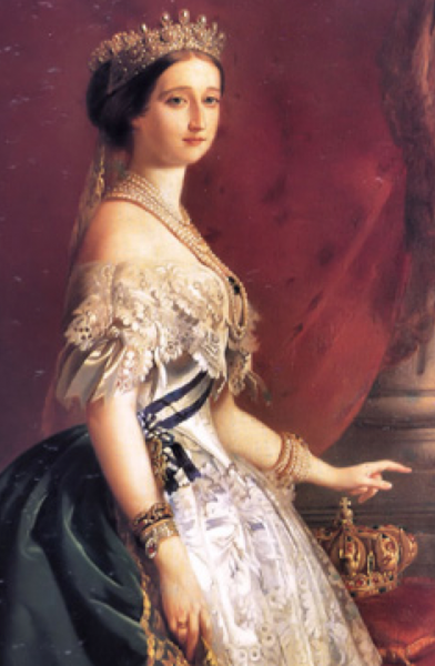 CDV Empress Eugenie de Montijo wife of Napoleon III Crisp!