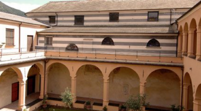 Il chiostro dell'abbadia di San Giorgio